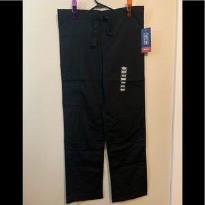NWT Cherokee Unisex XXS Scrub Pant Black